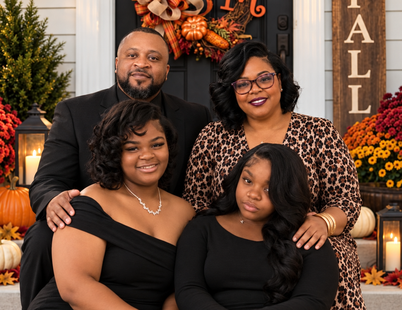 Pastor Dee and family