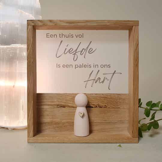 "Liefdespalet" minimalistische decoratie