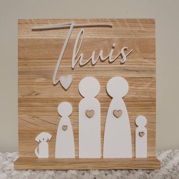 Thuis: stel uw eigen familie samen