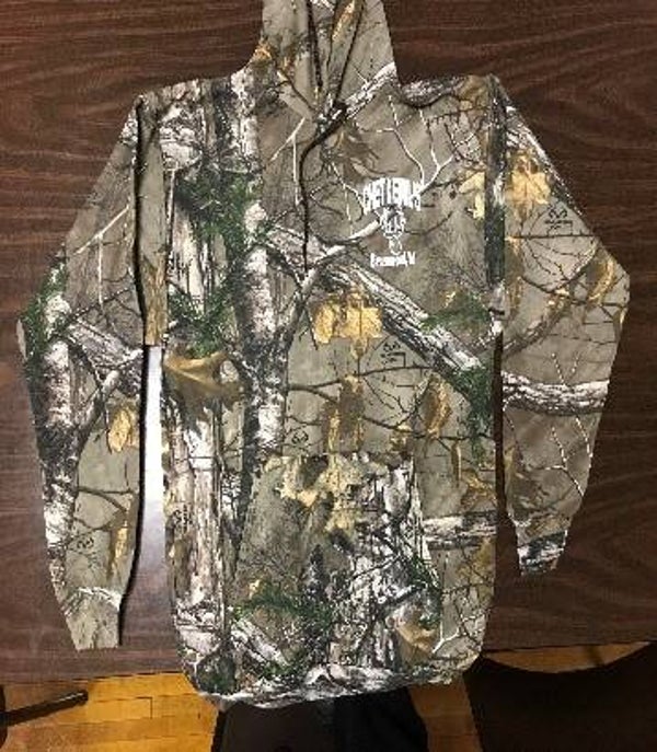 Camo Hooded Sweatshirt