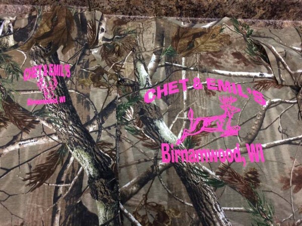 Ladies Camo Hoodies