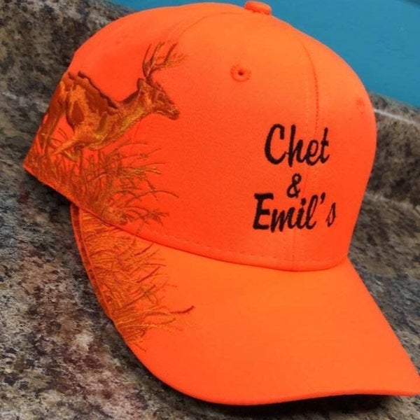 Orange Snapback Hat