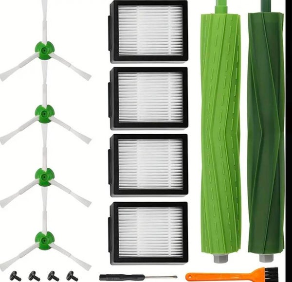 Ersatzbürstenset 12-teilig iRobot I7 I7+/i7 Plus E5 und E6 Roboterstaubsauger