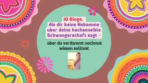 Hochsensible Mütter und Schwangerschaft