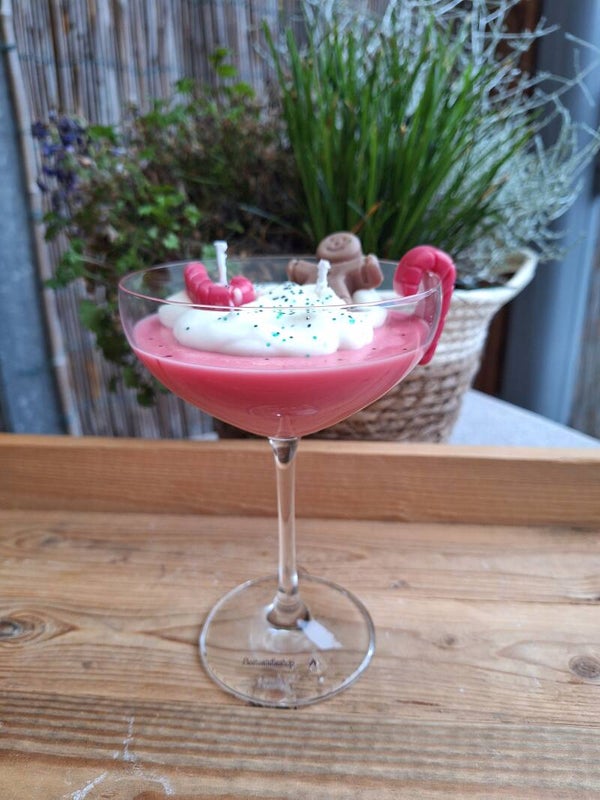 Candy Canes kerst kaars