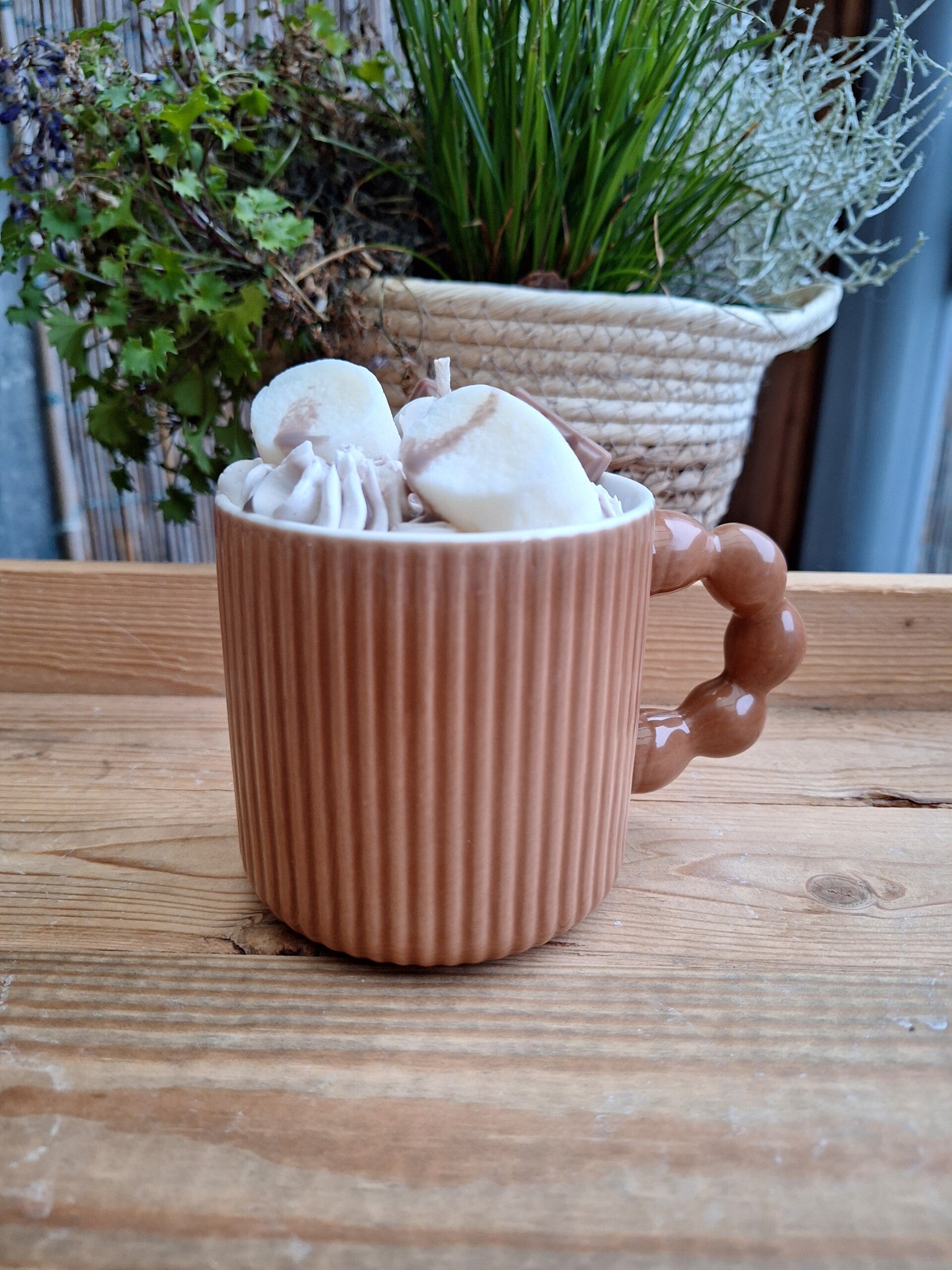 Hot chocolate marshmallow kaars