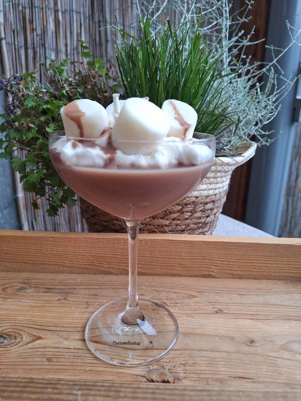 Marshmallow kaars