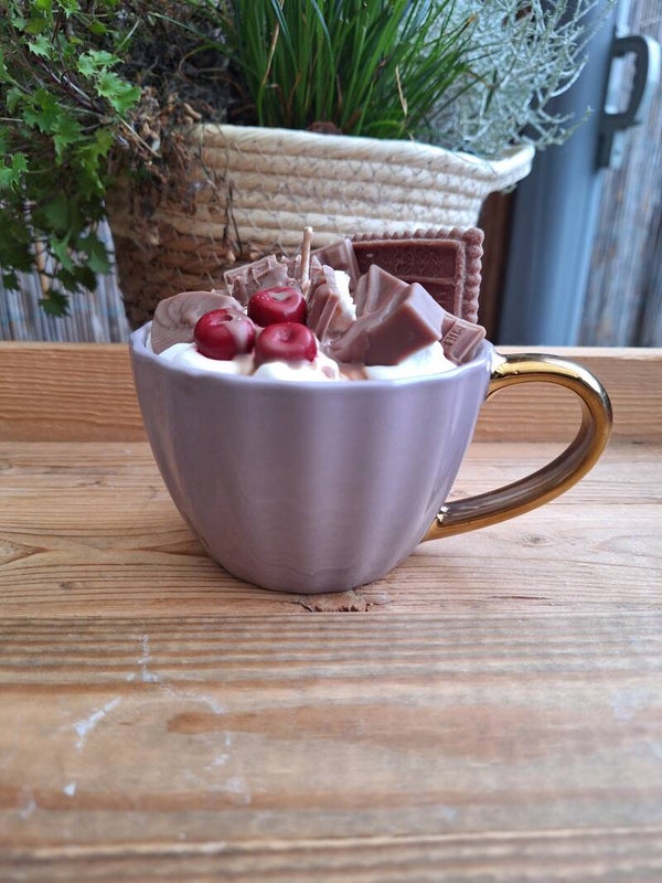 Hot chocolate kaars