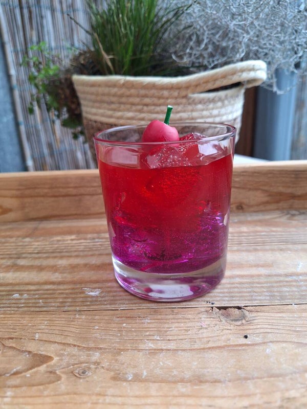 Framboos / kersen likeur