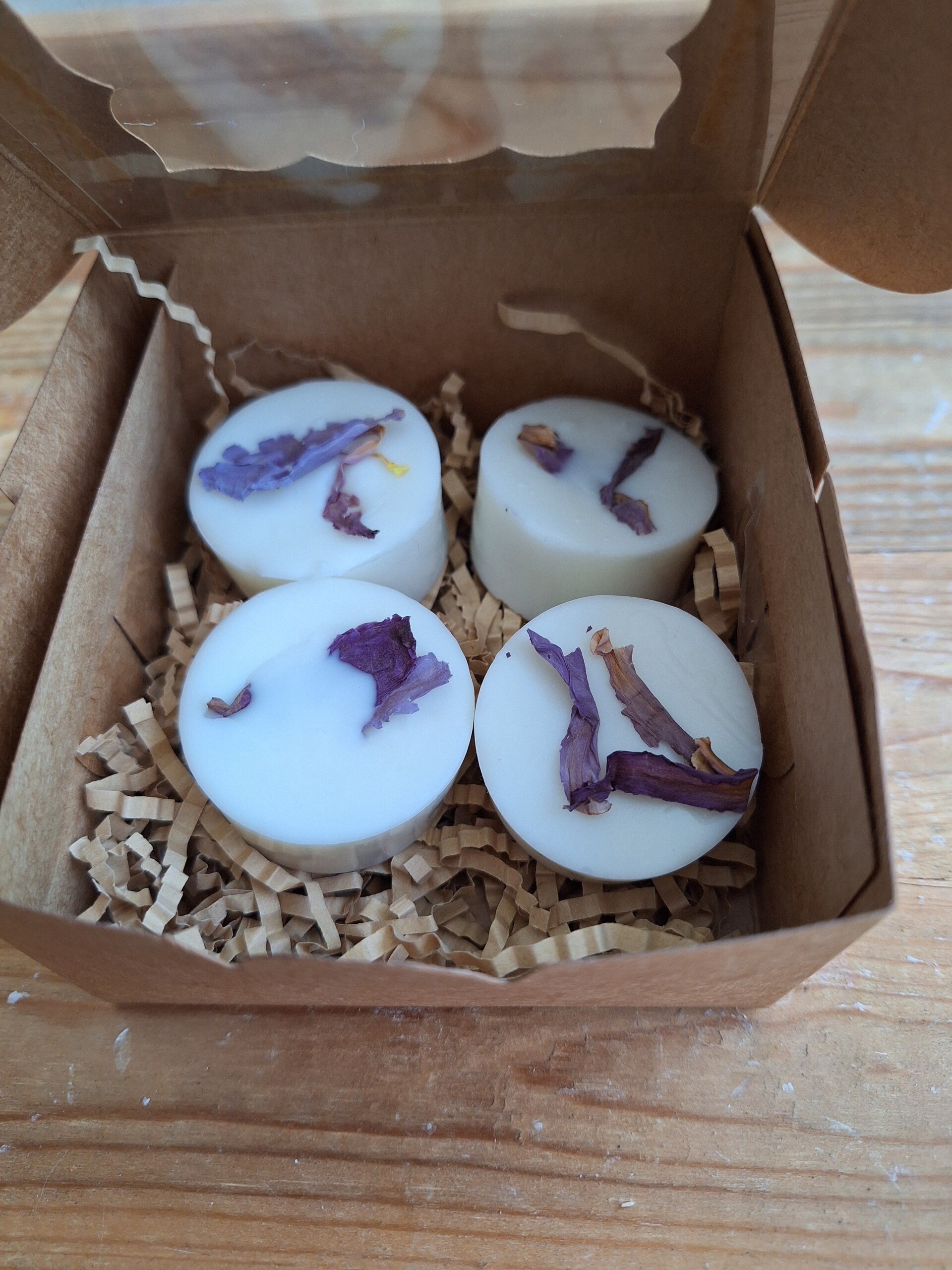 Smeltwax blauwe lotus