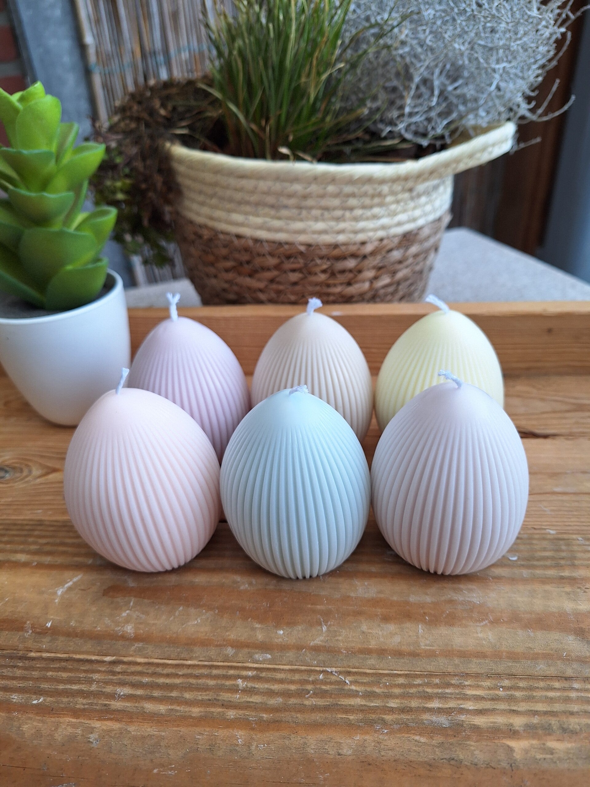 Pastelkleur paaseieren