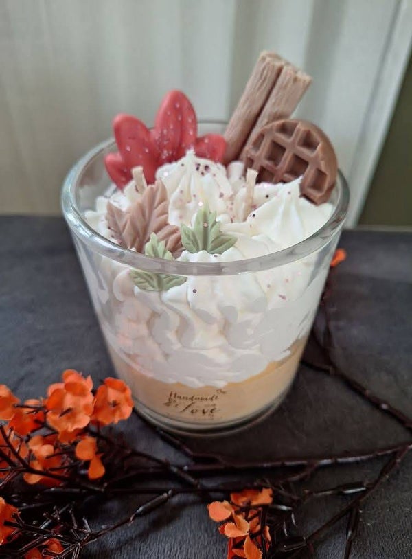 herfst/pompoenen kaars