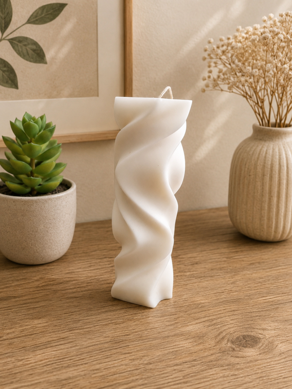 Flamed candle