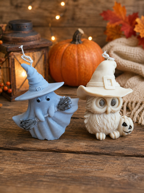 Halloween kaarsjes