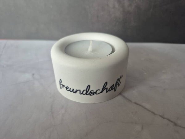 Teelichthalter - Freundschaft