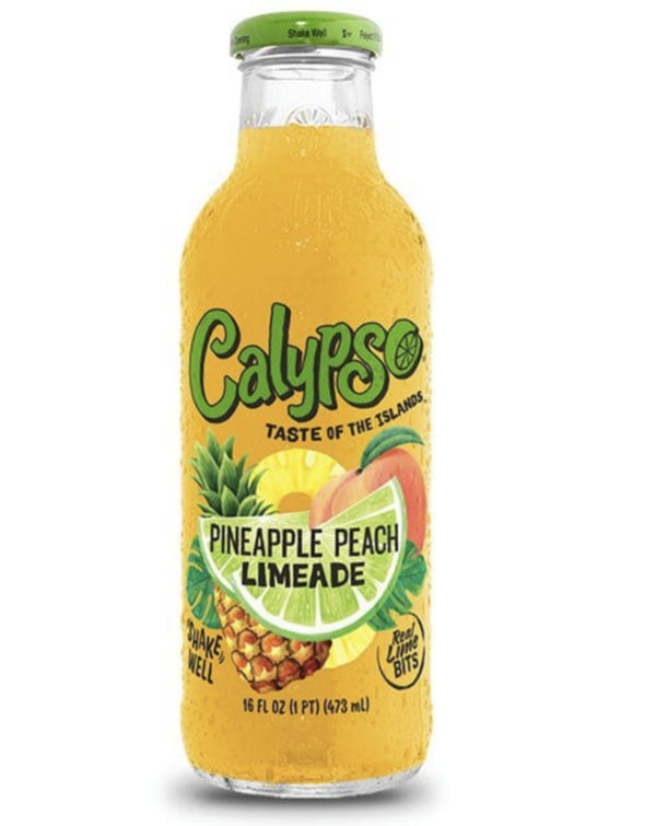 Calypso Pineapple Peach Limeade 473ml