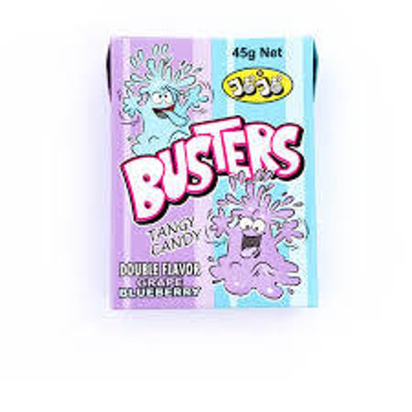 JoJo Busters Tangy Candy - Grape & Blueberry