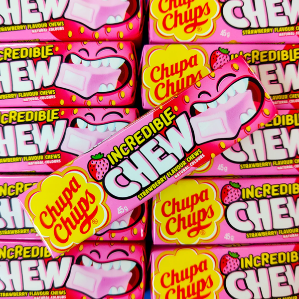 Chupa Chups Incredible Chews Strawberry