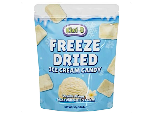 Freeze Dried Vanilla Ice cream