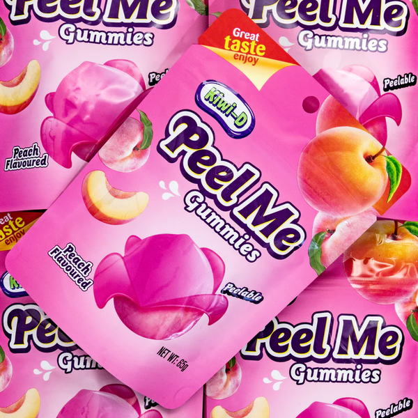 Peel Me Gummies Peach