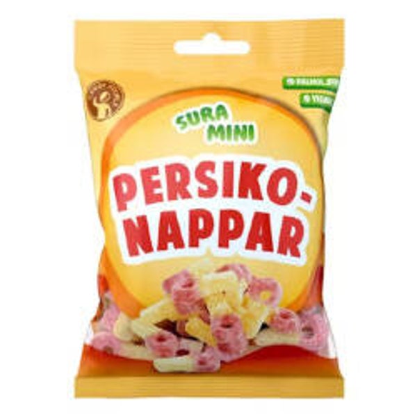 Candy People Peach Nappar Sour Mini