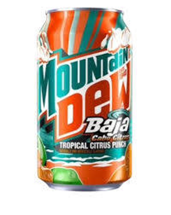 Mountain Dew Baja Blast Tropical Cabo Citrus 355ml