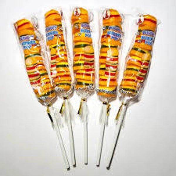 Gummy Burger Pop