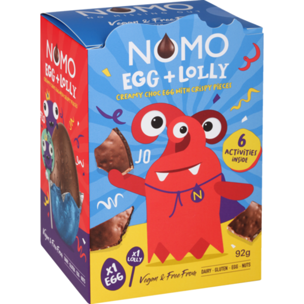 NOMO Monsters Crispy Egg & Lolly