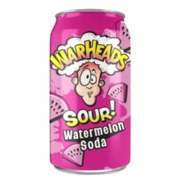 Warheads Watermelon Sour Soda 355ml