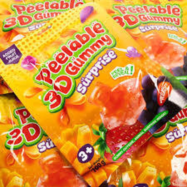 Peelable 3D Gummy Surprise