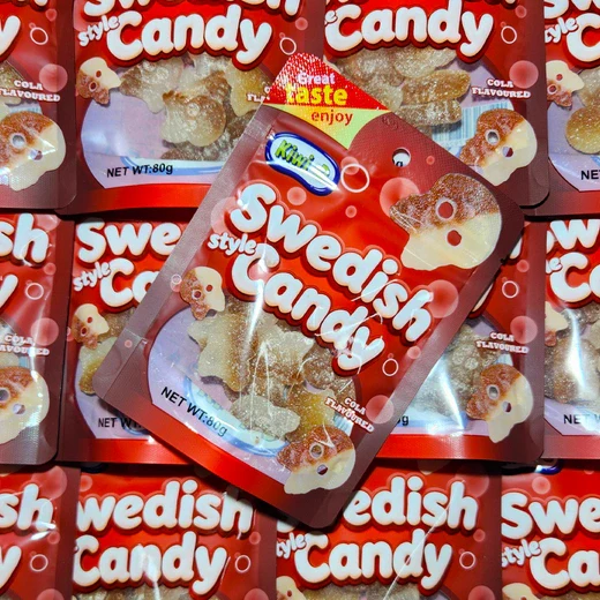 Swedish Style Candy Cola Skulls 80g