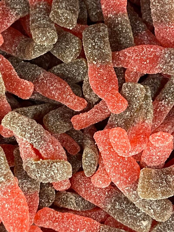 Raspberry Cola Bottles