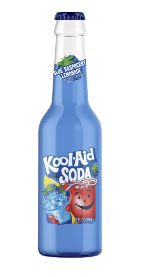 Kool-Aid Blue Raspberry Lemonade Soda 355ml