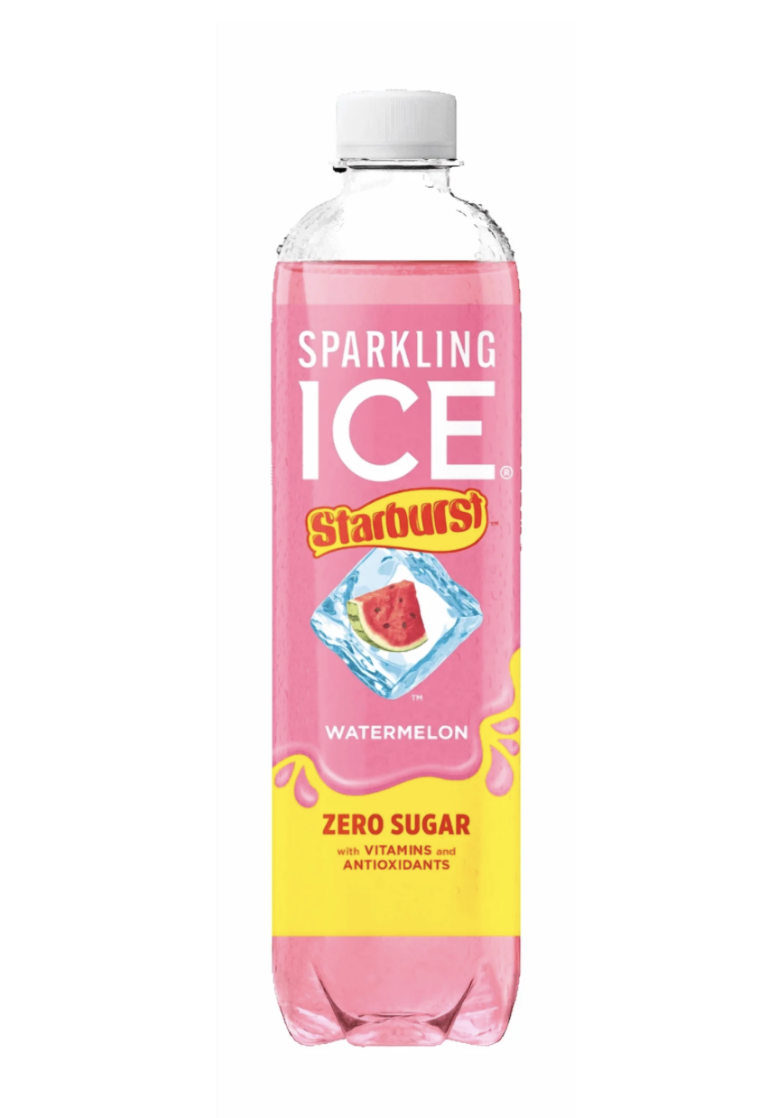 Sparkling ICE - STARBURST Strawberry Flavored Sparkling Water 500ml