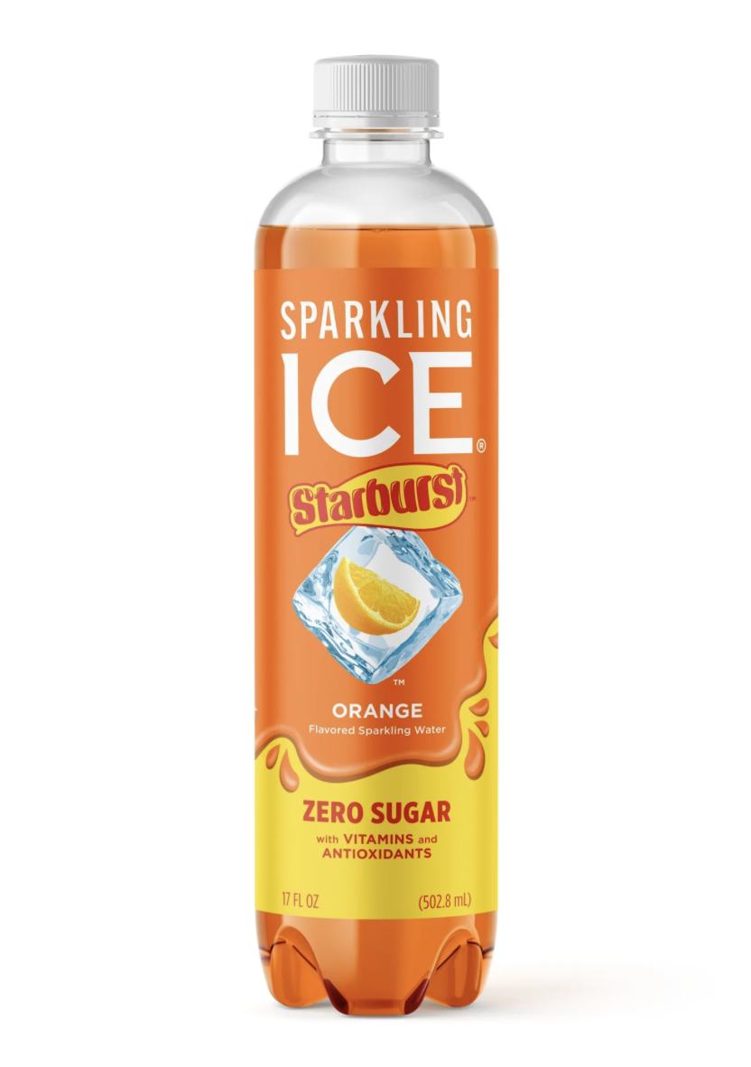 Sparkling ICE - STARBURST ORANGE Flavored Sparkling Water 500ml