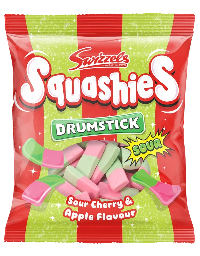 Swizzels Squashies Drumstick Cherry & Apple