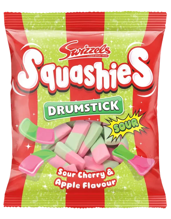 Swizzels Squashies Drumstick Cherry & Apple