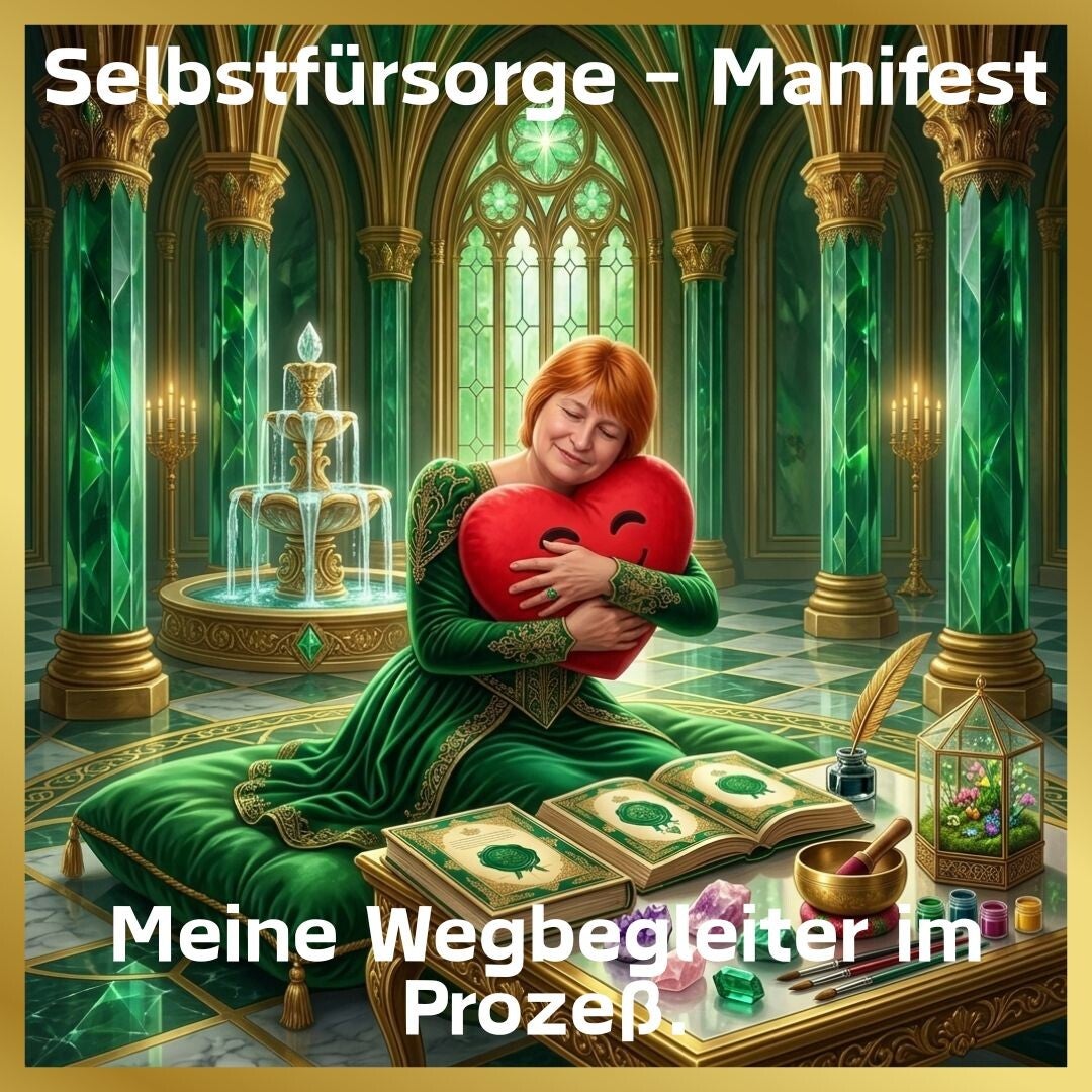 Selbstfürsorge - Manifest:  Rituale, Sätze und energetische Übungen für dein königliches Erwachen. Lerne loszulassen, dich zu nähren und emotionale Heilung zu stärken