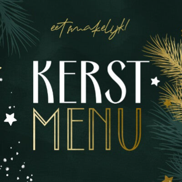 Kerstmenu 2025