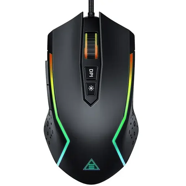 Eksa EM100 Usb Wired RGB Gaming Muis 8000 DPI