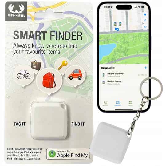Fresh ’n Rebel Smart Finder – Bluetooth Tracker – Werkt met Apple Zoek Mijn – Compact Design – Diverse Kleuren