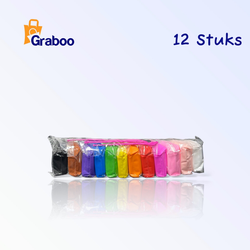 Super Lichte Klei Set 12st
