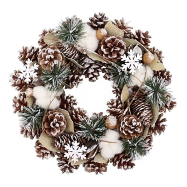 Home Accents Handmade Kerstkrans - va. 32cm