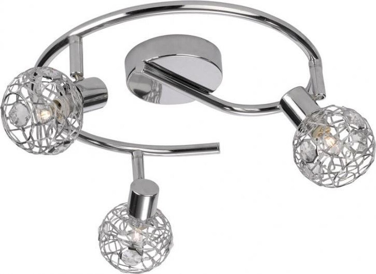 Philips MyLiving Spot Hosta 3-lamps - Chroom