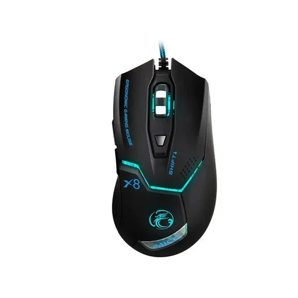 iMice X8 Bedrade Gaming Muis