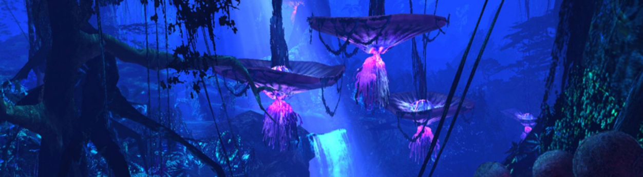 Na'vi connecting to the living network of Pandora — Eywa as the Cosmic Christ sustaining all creation through an interconnected biosphere