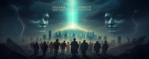 An open book on a wooden table, sunlight shines over a field of crops. 