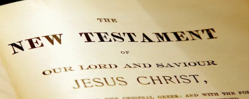 New Testament.