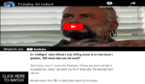 Robot will take over.