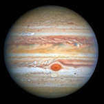 Jupiter great red spot.